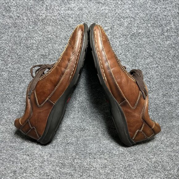 Pikolinos Lace Up Shoes Mens 41 / US 8 Brown Leather Comfort Oxford - Picture 6 of 10